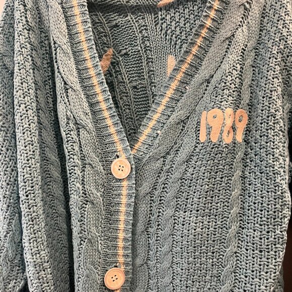 Taylor Swift Sweaters - Taylor Swift 1989 Cardigan Size M/L